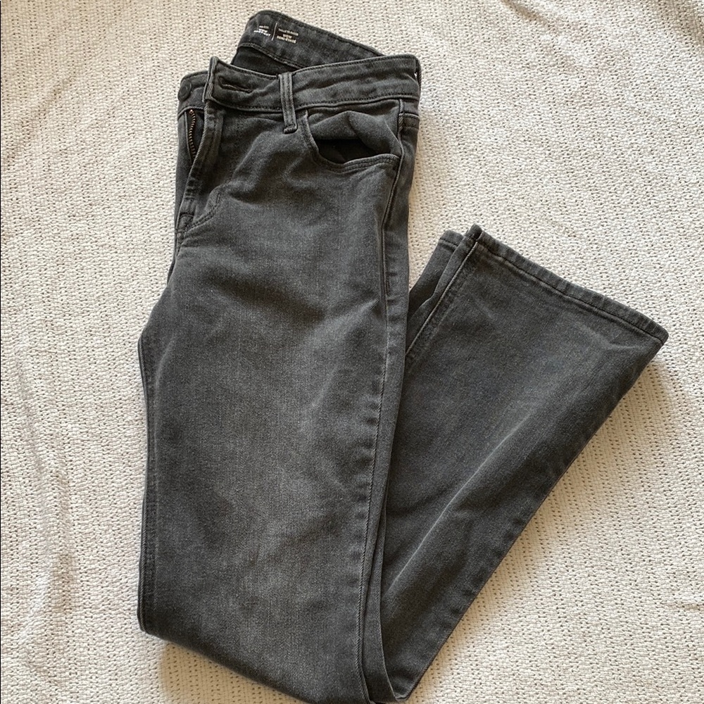 Old Navy Gray Boot Cut Jeans Classic Style